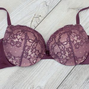 Maidenform Purple Lace Bra